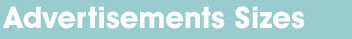 Advert Sizes